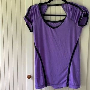 Lululemon Purple Exercise Top